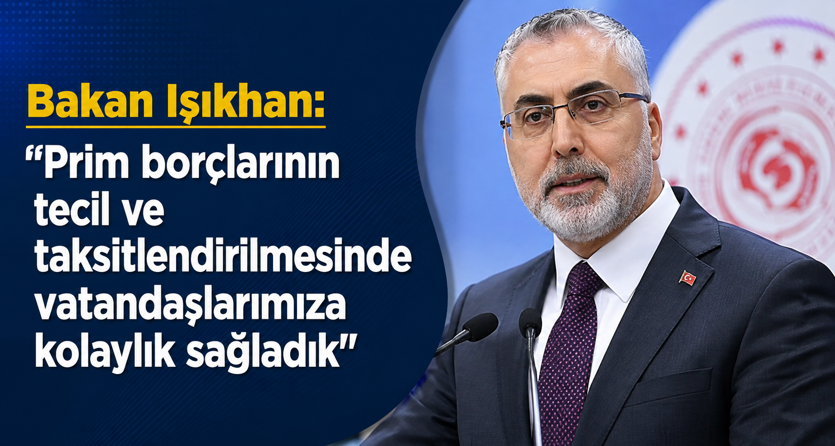 Bakan Işıkhan: 