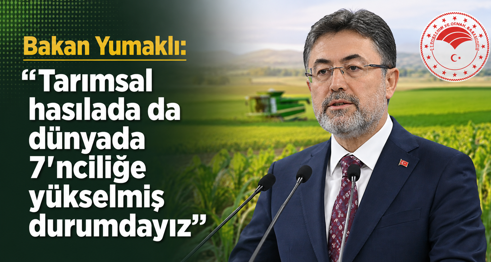 Bakan Yumaklı: 