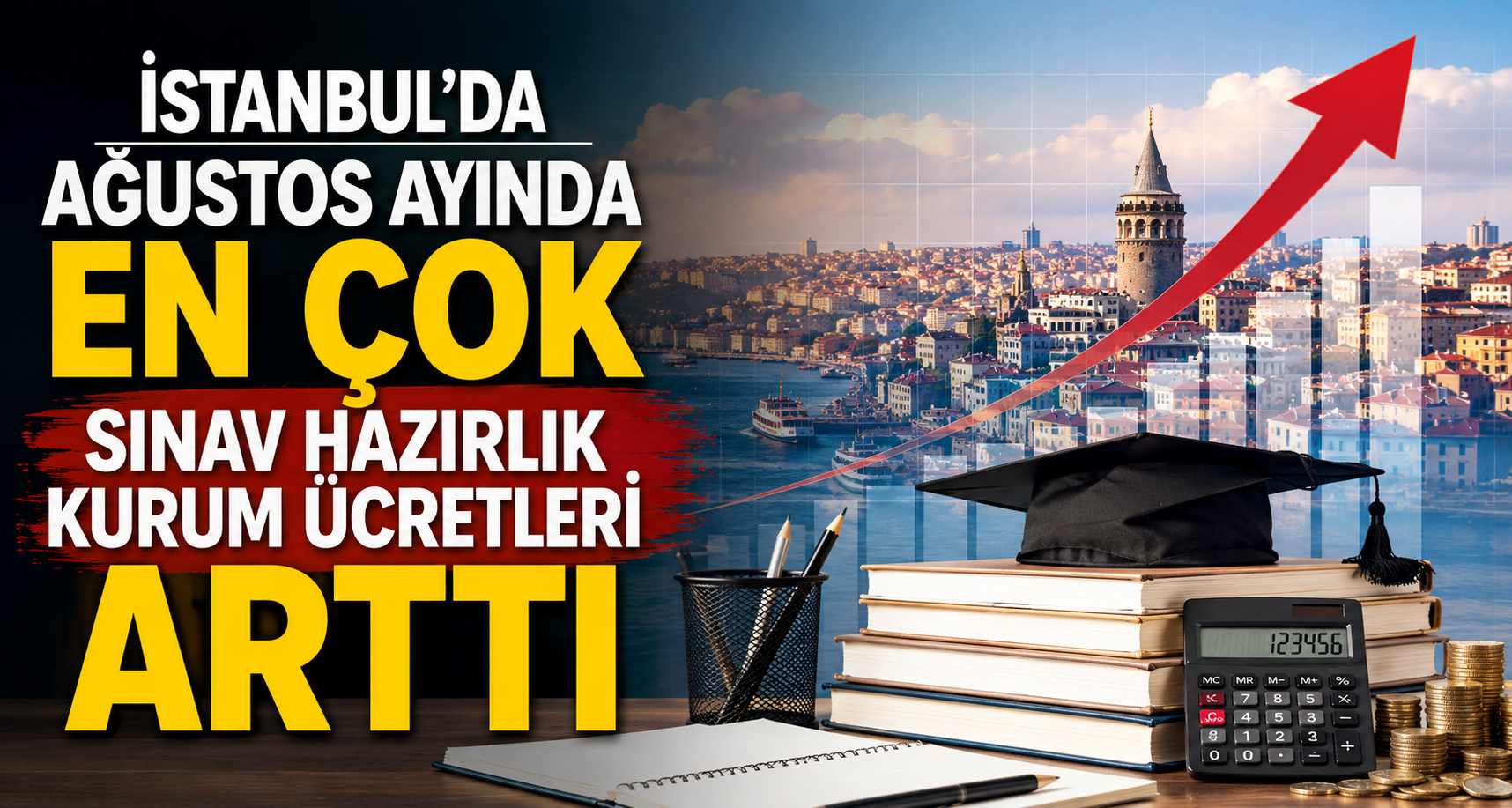 İstanbul’da Ağustos ayında en çok sınav hazırlık kurum ücretleri arttı