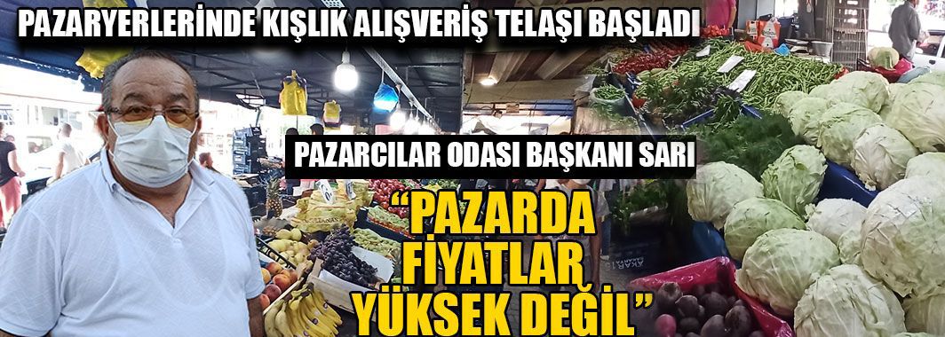 Pazaryerlerinde Kışlık Alışveriş Telaşı Başladı