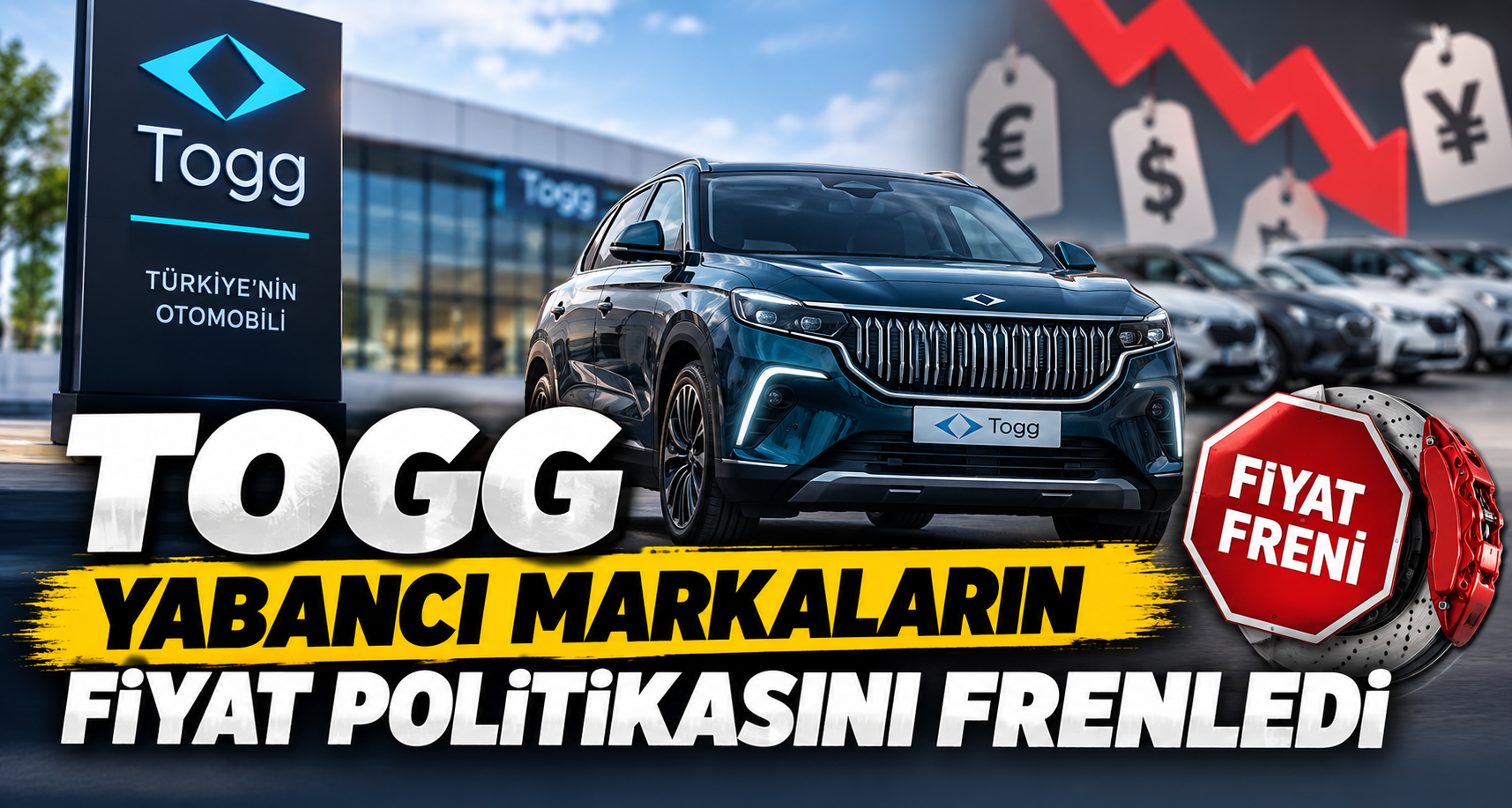 Togg yabancı markaların fiyat politikasını frenledi