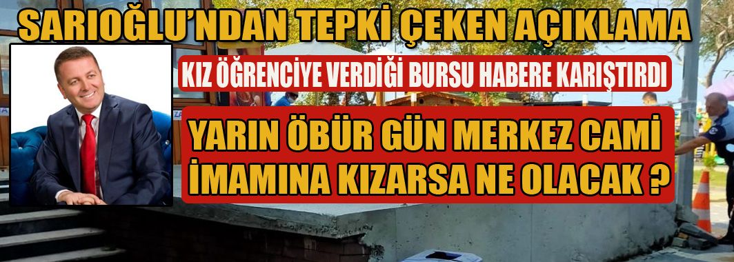 Yarın Öbür Gün Merkez Cami İmamına Kızarsa Ne Olacak?