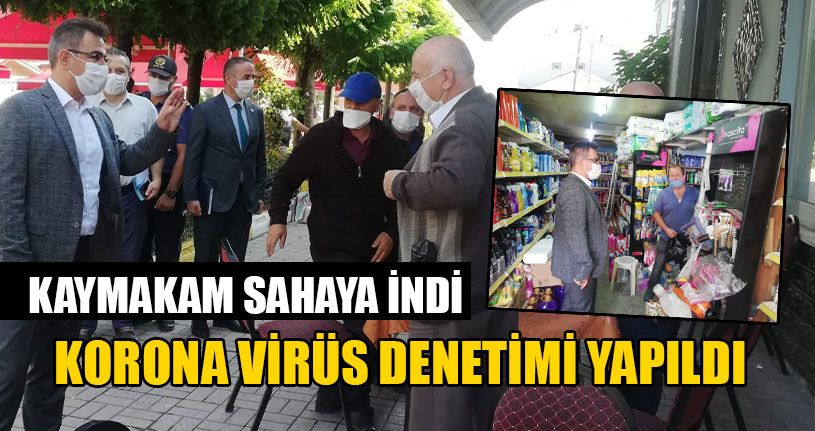 Kaynaşlı’da Korona Virüs Denetimleri Yapıldı