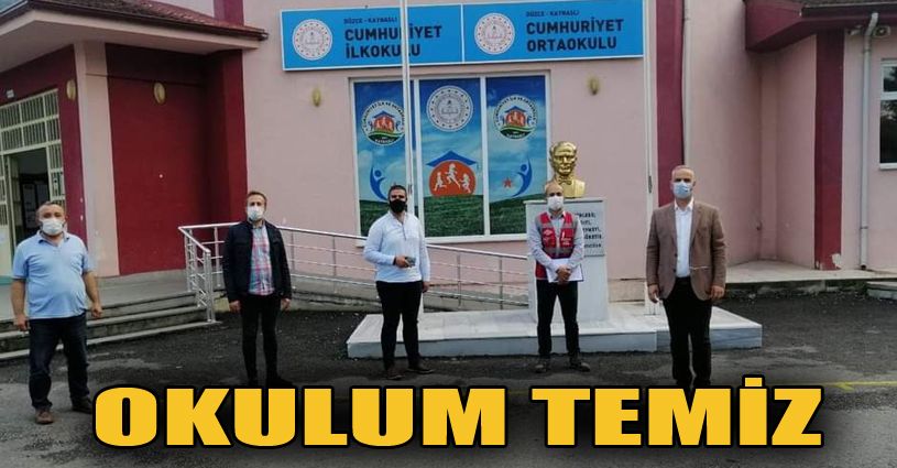 Kaynaşlı’da okullar denetimden geçti