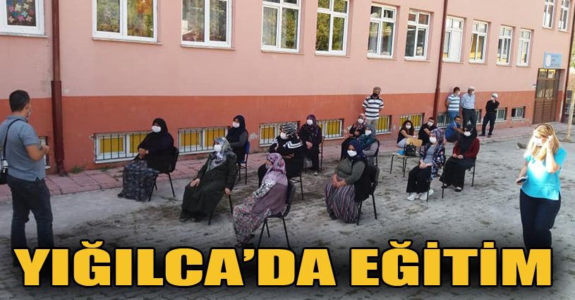 Yığılca'da köylü kadınlara eğitim verildi