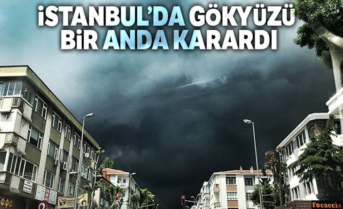 İstanbul'da dolu sürprizi
