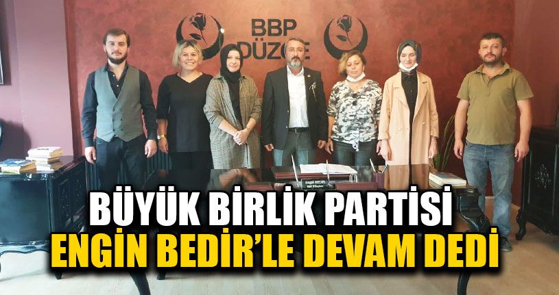 Büyük Birlik Partisi’nde Kongre Süreci Tamamlandı
