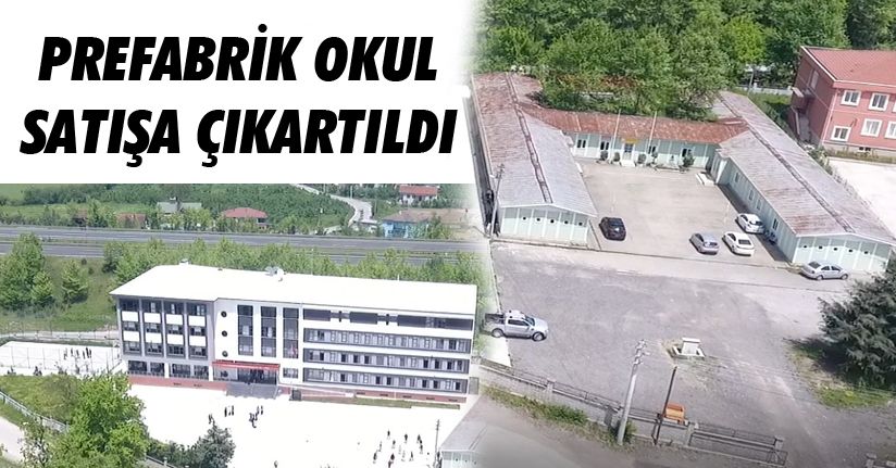 Yenisi yapılınca, eski okul satışa çıkartıldı