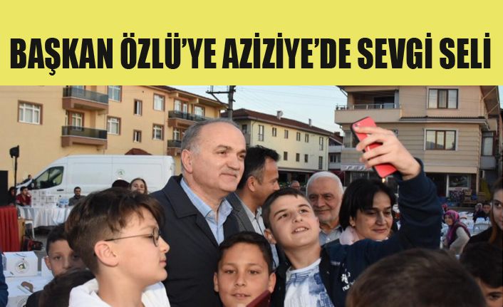 İftar Sofraları Aziziyede Kuruldu