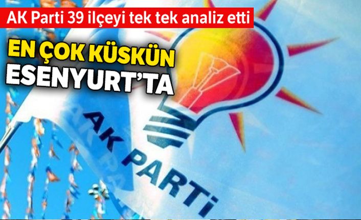 En çok küskün Esenyurt'tan çıktı