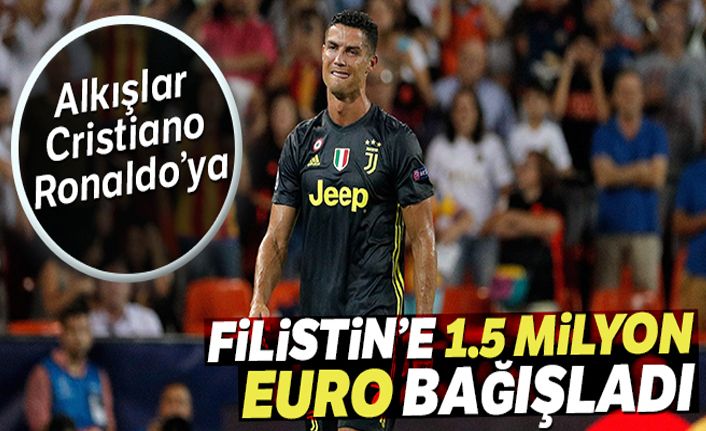 Ronaldo, Ramazan'da Filistin'i unutmadı