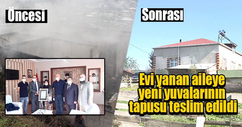 Evi Yanan Aileye Yeni Yuva