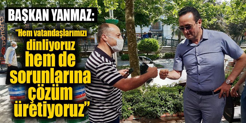 Başkan Yanmaz Esnafla Bir Araya Geldi