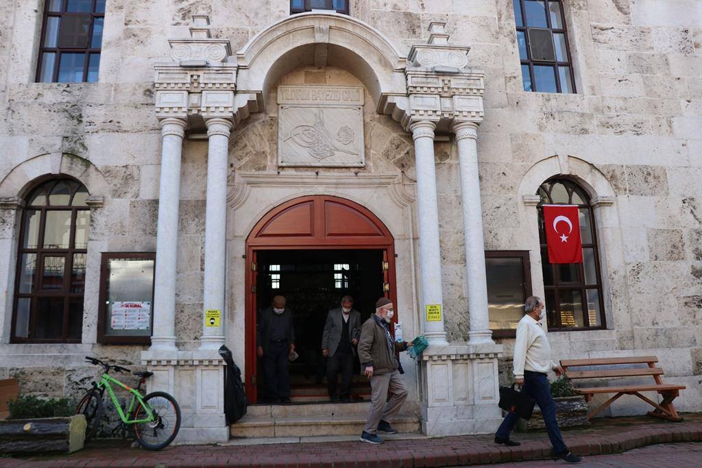 638 yıllık tarihi caminin deprem sigortası dönen denge sütunları Bolu