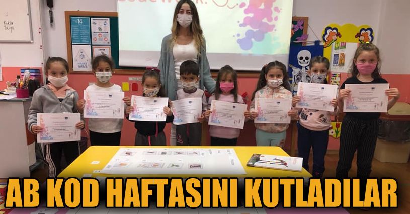 Öğrenciler AB kod haftasını kutladı