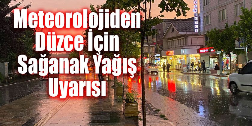 Kuvvetli Yağış Geliyor