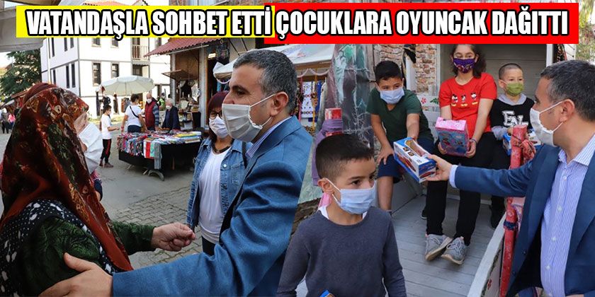 Vali Atay Tarihi Yukarı Mahalle Pazarında 