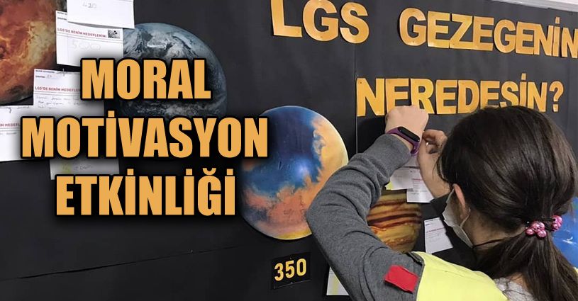 LGS gezegeninde neredesin? etkinliği yapıldı