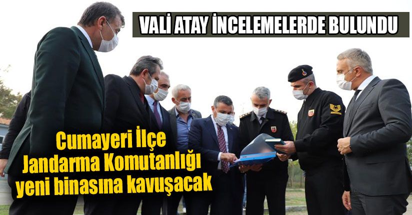 Cumayeri İlçe Jandarma Komutanlığı Yeni Binasına Kavuşacak