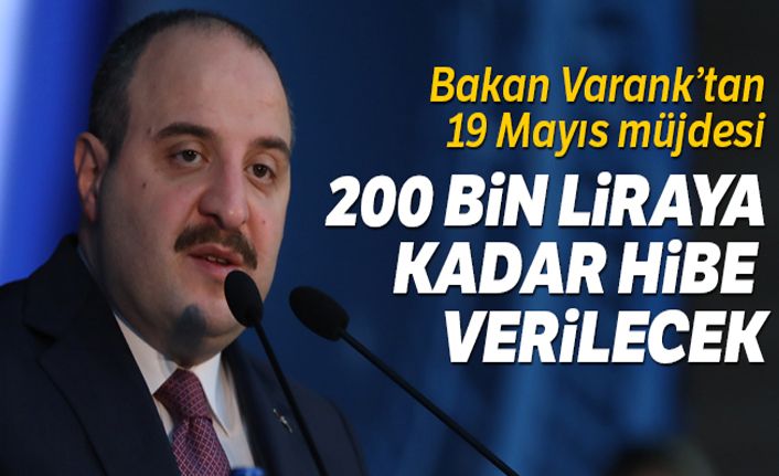 Bakan Varank'tan 19 Mayıs müjdesi