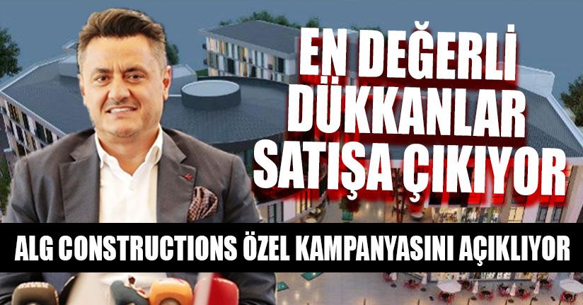 ALG Constructions Özel Kampanyasını Açıklıyor