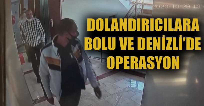 Denizli ve Bolu’da yakalanan suç çetesinden 2 kişi tutuklandı