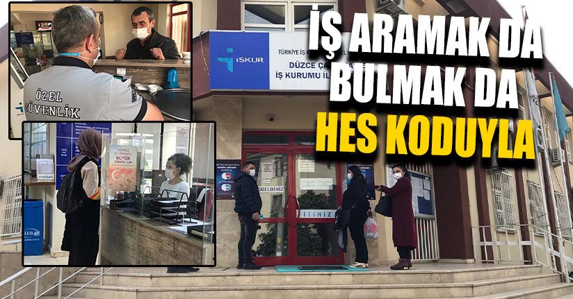 İş Aramak da Bulmak da HES Koduyla