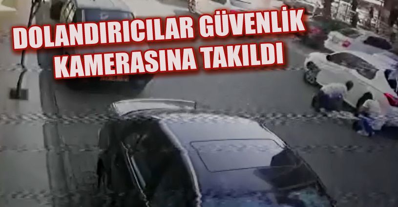 Telefon dolandırıcılarının 10 saniyelik hırsızlık görüntüleri ortaya çıktı