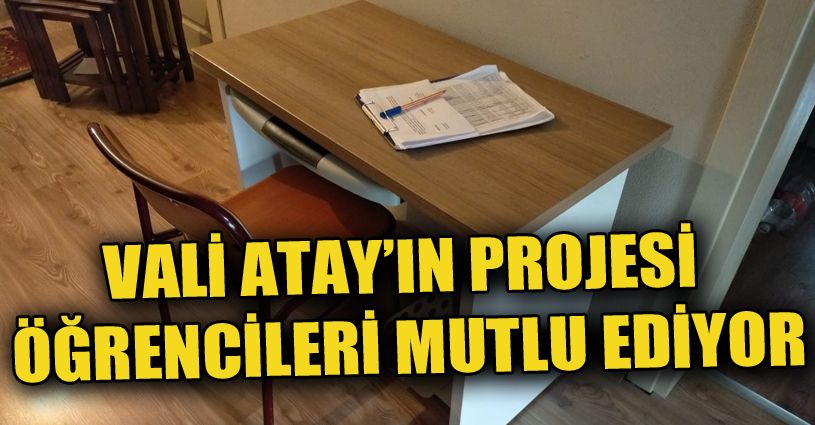 Her evde bir okul projesi devam ediyor