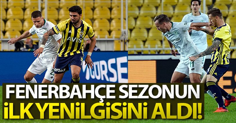 Fenerbahçe 0-2 Konyaspor