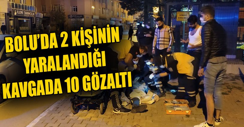 Aralarında husumet bulunan iki grup arasında silahlı kavga: 2 yaralı
