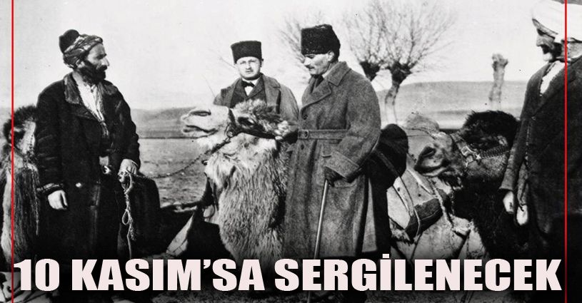 Atatürk'ün fotoğrafları 10 Kasım'da sergiye sunuluyor