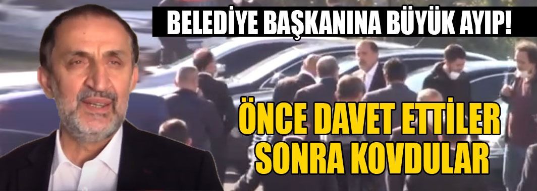 Belediye Başkanına Büyük Ayıp