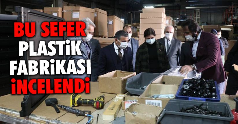 Vali Atay fabrika ziyaretlerine devam ediyor  