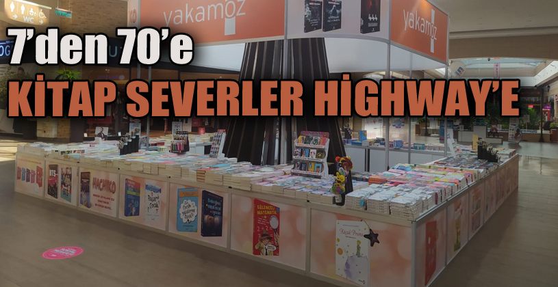 Highway Outlet'de Kitap Standı Açıldı