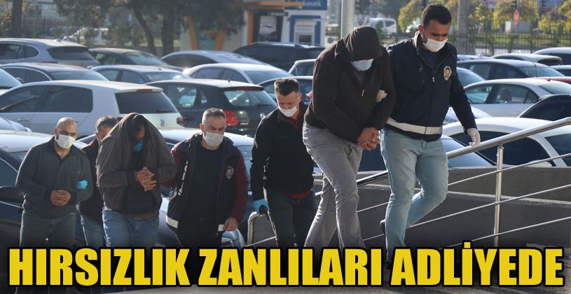 Bolu’da hırsızlık şüphelisi 3 kişi adliyeye sevk edildi