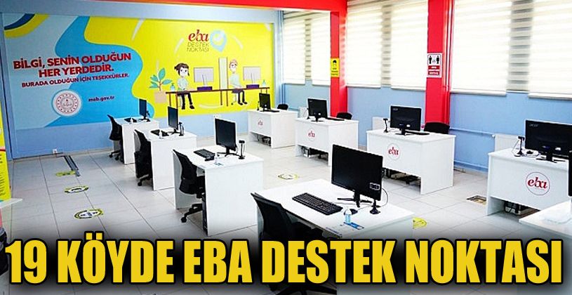 19 EBA Destek Noktası 