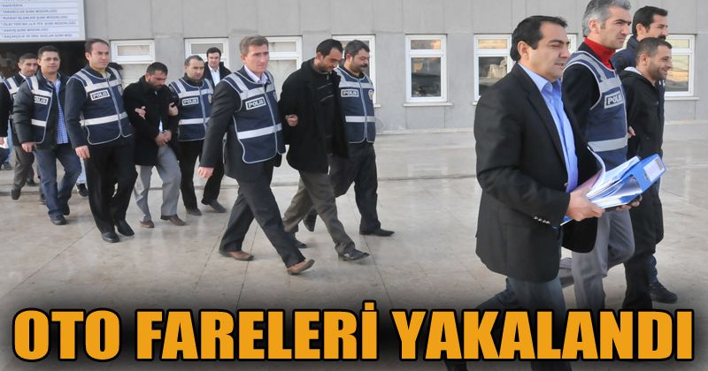 Ankara’da otomobil hırsızlarına yönelik operasyonda 12 gözaltı