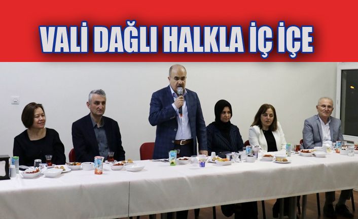 Vali Zülkif Dağlı Yığılca halkı ile iftar yaptı