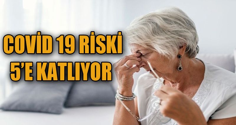 KOAH hastalarında Covıd-19 hastalığı riski 5 kat arttırıyor