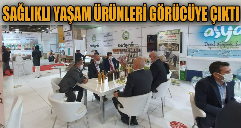 Düzce’nin sağlıklı yaşam ürünleri dünya fuarında