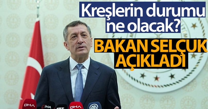 Bakan Ziya Selçuk'tan kreşler hakkında önemli açıklamalar