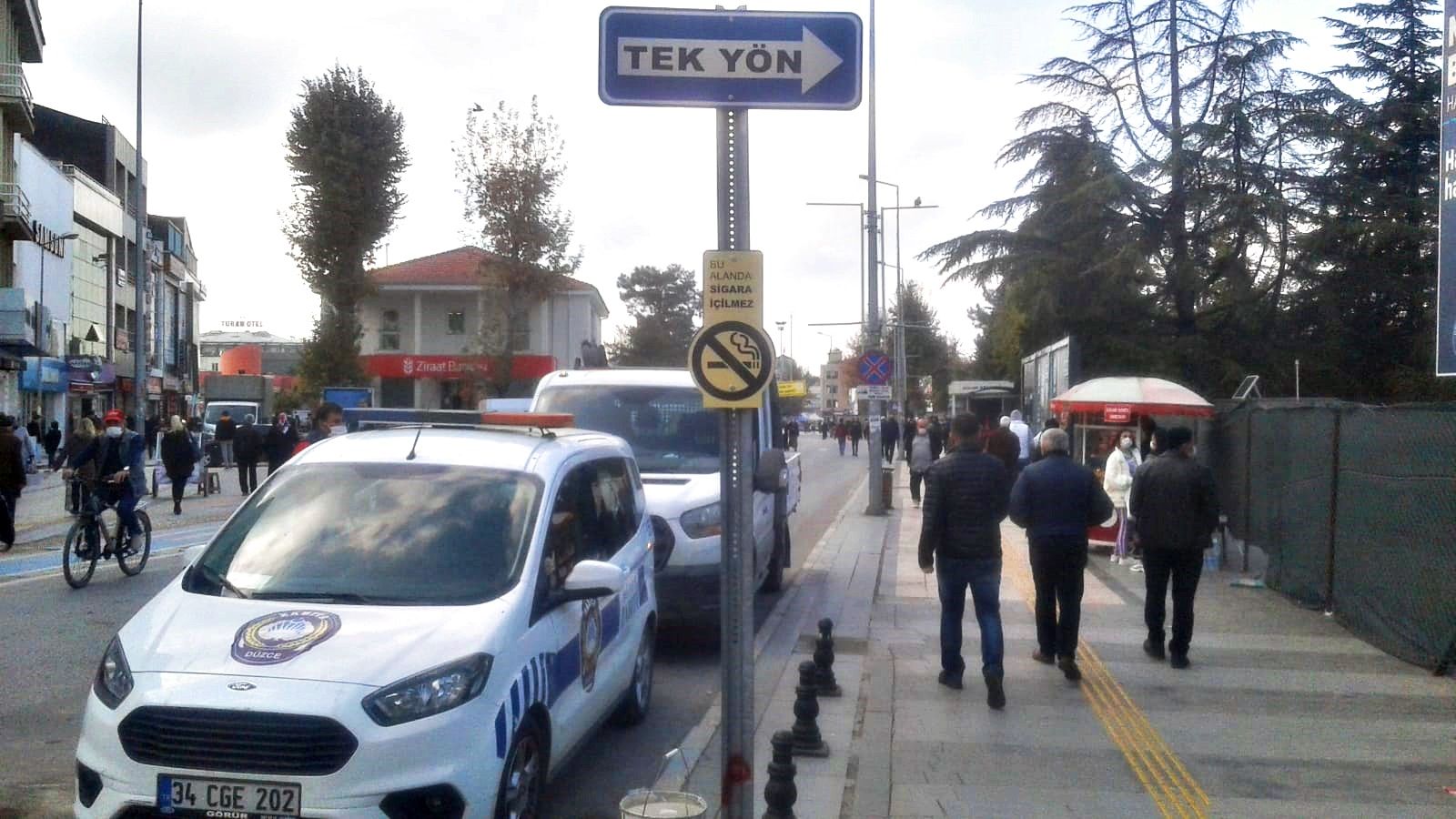 Yasak Alanlara Uyarı Tabelası Düzce,Yerel Haberleri Düzce Tv