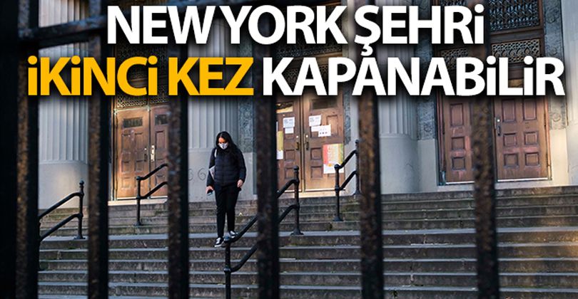 New York ikinci kez tamamen kapatılabilir