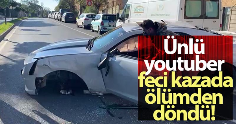 Enes Batur kaza geçirdi