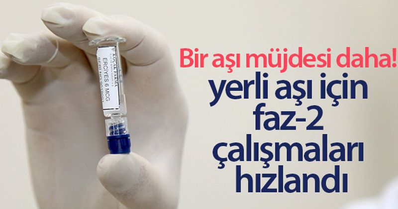 ERÜ'den bir aşı müjdesi daha