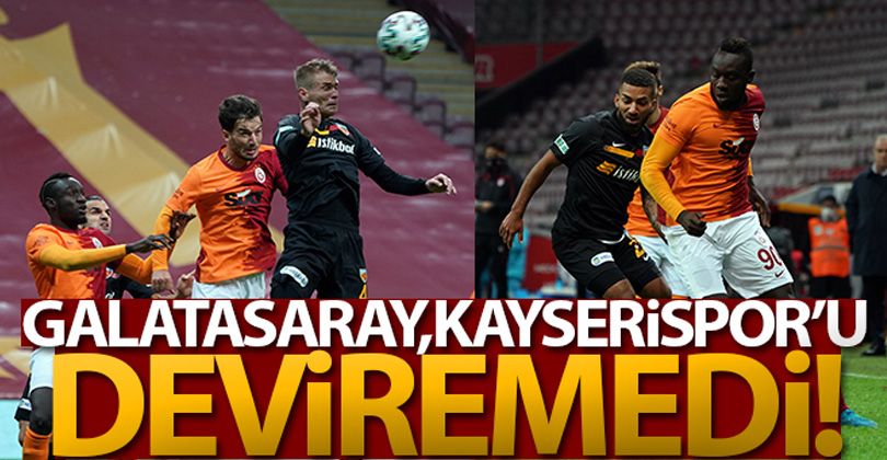 Galatasaray 1-1 Kayserispor