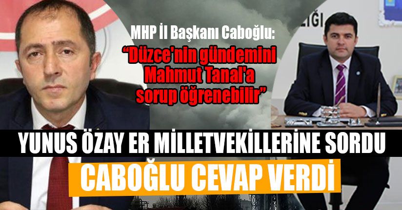Caboğlu’ndan İYİ Parti’ye Sert Cevap