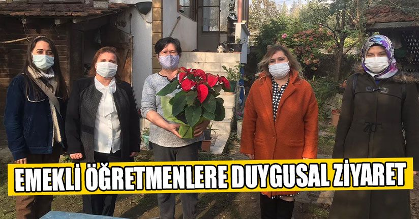 Emekli Öğretmenlere Duygusal Ziyaret  