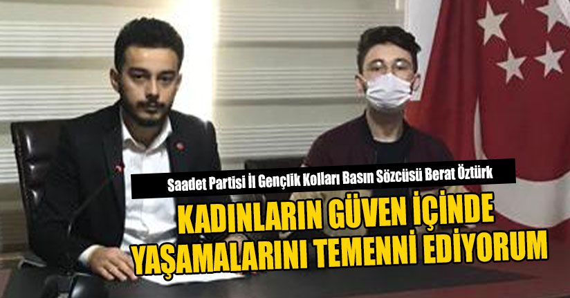 Saadetli Gençlerden 25 Kasım Mesajı